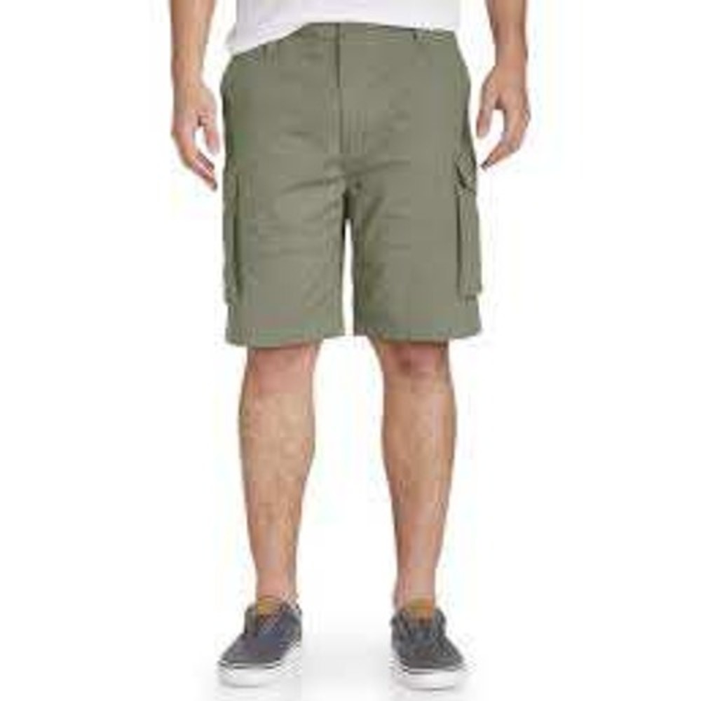 Nautica Jean Co. Men's Olive Green Vintage Cargo Shorts Size 33